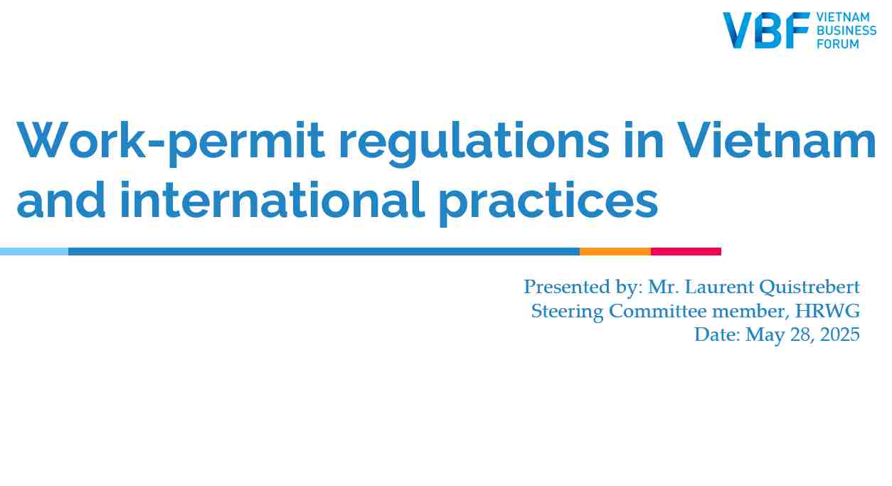 Work Permit regulations in Vietnam and International practices