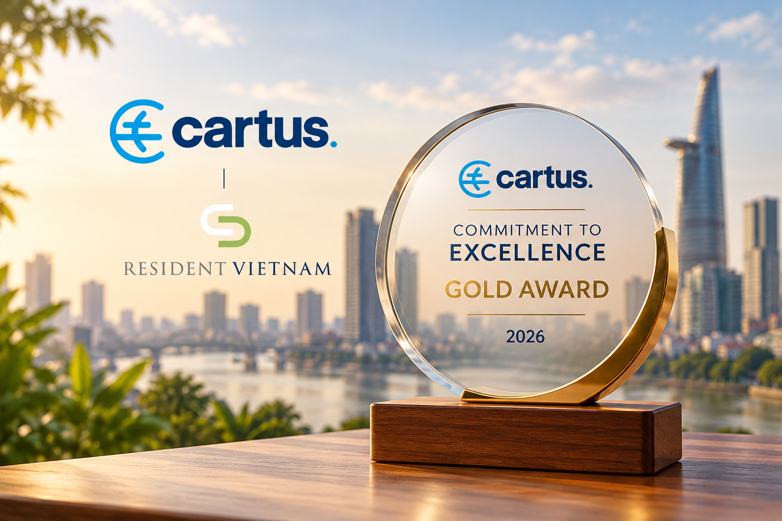 Resident Vietnam Wins Cartus Commitment to Excellence Gold Award 2026