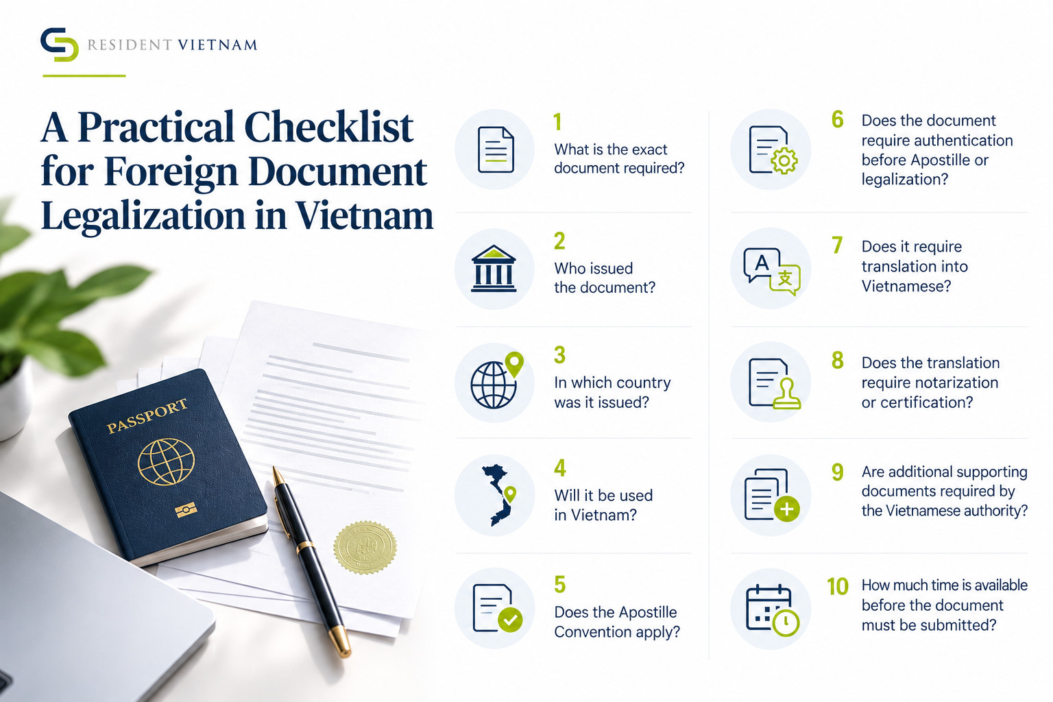 document legalization checklist