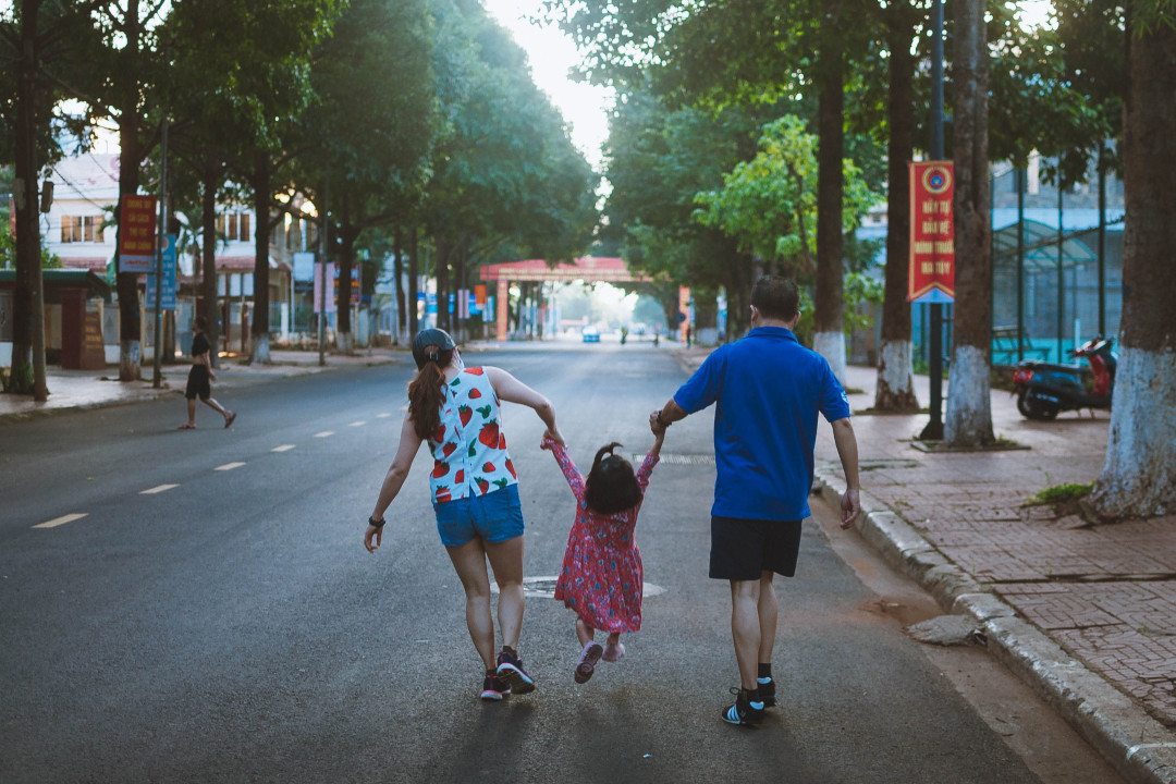 family in Vietnam